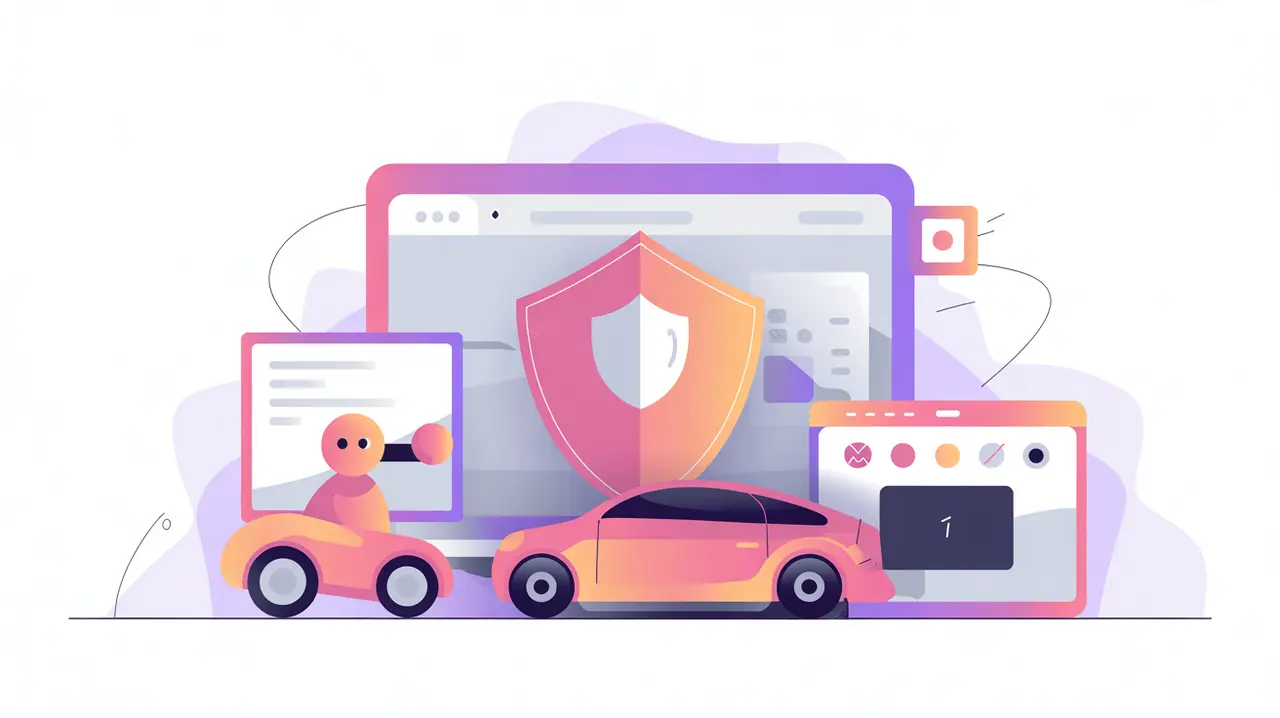 Child profile shielded by digital safeguards for online protection