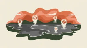 Abstract representation of context monitoring and social innovation