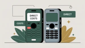 Illustration of a single box labeled program symbolizing direct costs