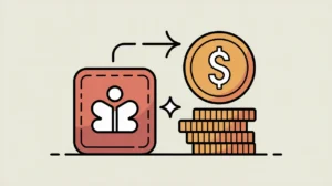 Conceptual illustration of fee-for-service payment model