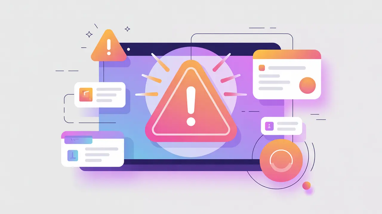AI dashboard with incident alert triangle and response tools
