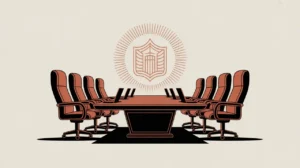 Abstract representation of institution building and governance structures