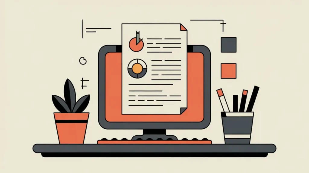 Abstract illustration of organizational monitoring and performance tracking