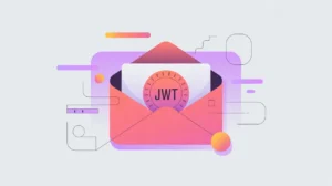 Digital envelope with sealed token symbolizing secure JWT exchange