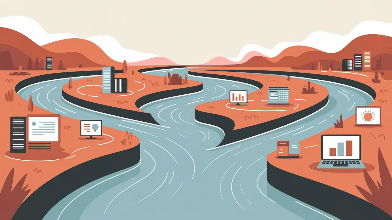 Conceptual illustration of mainstreaming new ideas into institutions