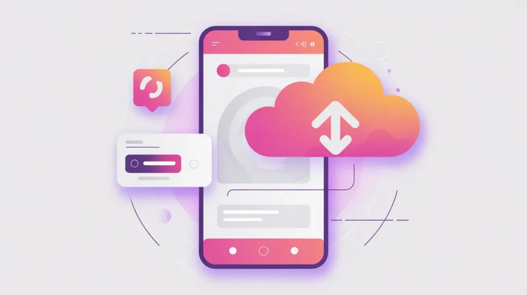 Mobile device offline with sync cloud reconnecting later