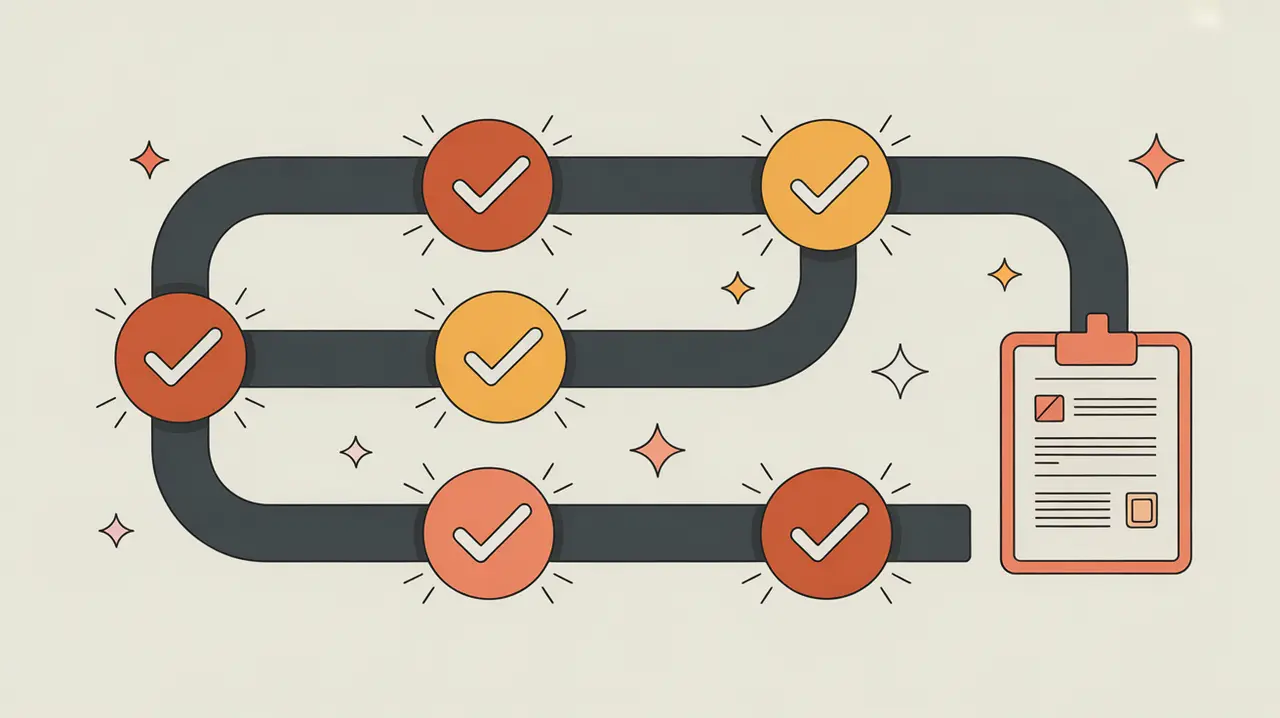 Diagram illustrating process and implementation evaluation concepts