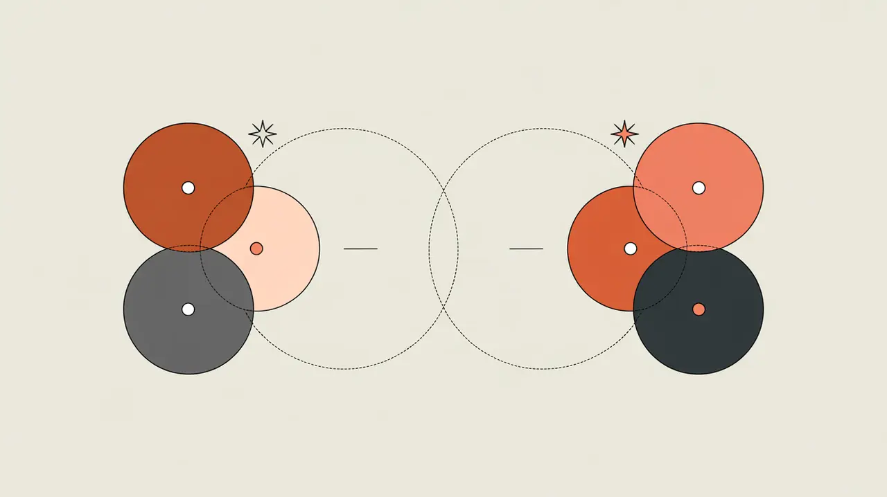 Abstract representation of quasi-experimental research and social innovation