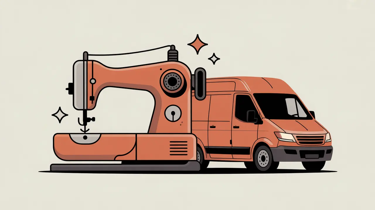 Conceptual illustration of social enterprise combining business and social impact